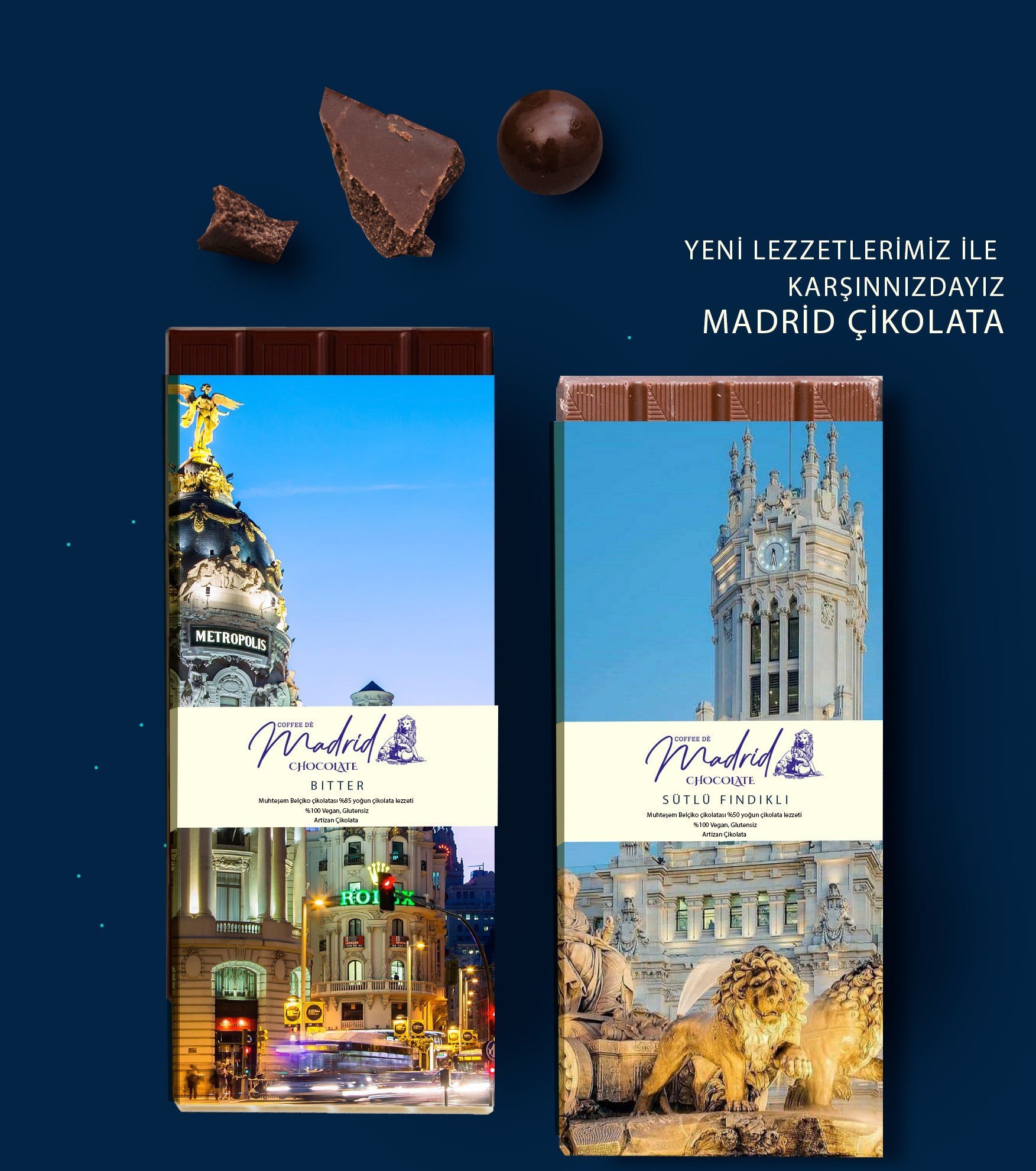 ÜLKELERDEN TABLET ÇİKOLATA